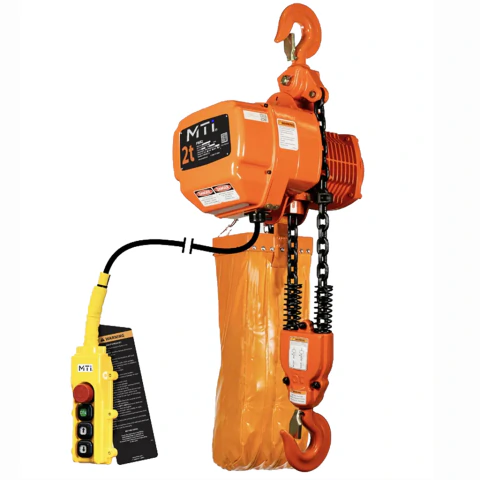 2.000 Kg - Talha Elétrica Corrente - Fixa