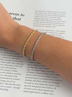 Pulseira Cordão Baiano 3mm na internet
