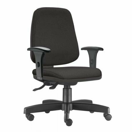 Cadeira Job Presidente Ergonômica Com Apoio de Braços - comprar online