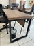Mesa Modena Industrial pés em Metalon