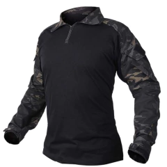 Uniforme Tactico Militar Tercera Generacion G3P. Pantalon Tactico - Camisola Rapida Camu Darkness en internet