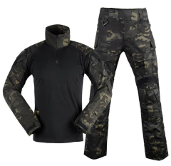 Uniforme Tactico Militar Tercera Generacion G3P. Pantalon Tactico - Camisola Rapida Camu Darkness - comprar en línea
