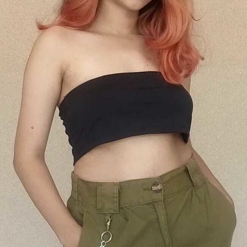 Cropped top faixa