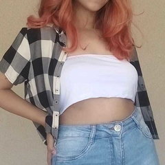 Cropped top faixa - comprar online