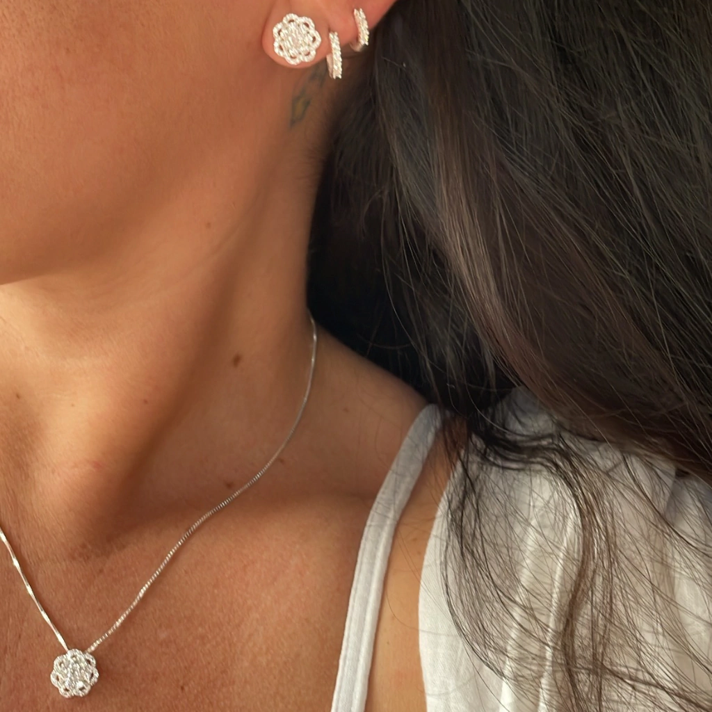 Conjunto Flor Luxo