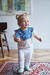 babador de bebê estampa maçã - Roupa Infantil - Meninas e Meninos de 3 meses a 8 anos | PuffBall Kids
