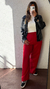 PANTALÓN ROJO PALAZZO - comprar online