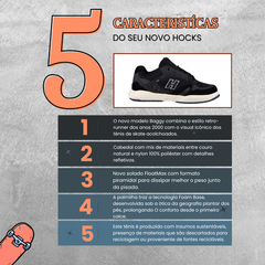 Imagem do Tênis Conforto Hocks Rlx Baggy Várias Cores Original + Nota
