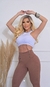 Calça Flare Feminina Cintura Alta Boca Sino com Lycra Efeito Empina Bumbum Premium Luxo na internet
