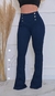 Calça Flare Feminina Cintura Alta Boca Sino com Lycra Efeito Empina Bumbum Premium Luxo