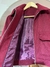 JACKET DE PAÑO BORDO - CHULAS