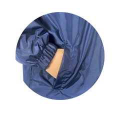 Parka Natación, Cierre, azul marino, forro Polar, niños o adultos, Unisex - tienda en línea