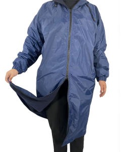 Parka Natación, Broche, azul marino, forro Polar, niños o adultos, Unisex - (copia)