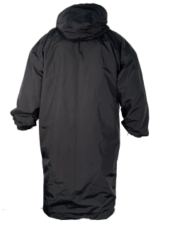 Parka Natación, Cierre, Negro, forro Polar, niños o adultos, Unisex - Velox