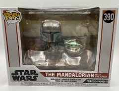 Funko pop Mandaloriano com Baby Yoda - Edição Limitada na internet
