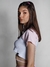 Cropped Raglan Liso Rosa MADALENA - comprar online