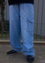 Calça Cargo Jeans Clara (Unissex)