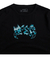 Camiseta Stranger Manga Longa Metallic Letters (Preta) - comprar online