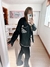 Campera Verona Ecocuero Negra