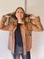 Campera Verona Ecocuero Camel/Marron - Angel’s Designs