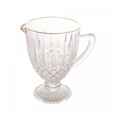 Jarra de Cristal com Fio Dourado Greek 1L