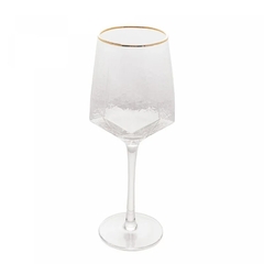 Jogo de Taças Cristal com Fio de Ouro 600ml - comprar online