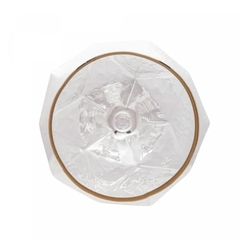 Par de Taças Cristal com Fio de Ouro 600 ml - Binnaz Shop 