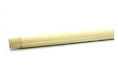 Cabo de madera de pino con rosca