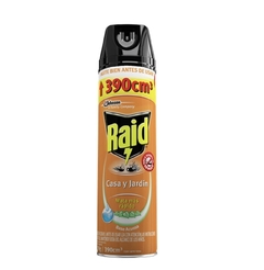 Insecticida Raid casa y jardin
