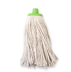 Mopa de algodón blanco