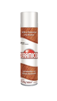 Lustramueble Ceramicol en aerosol