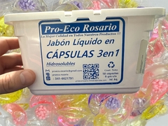 Cápsulas de jabón líquido 3en1 hidrosolubles
