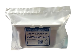Cápsulas de jabón líquido 3en1 hidrosolubles - Pro-Eco Rosario