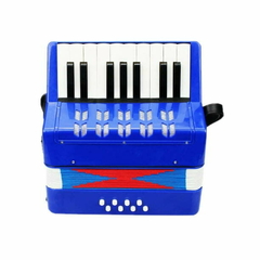 Acordeon juvenil 17 teclas 8 bajos - comprar en línea