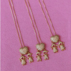 Cordão Filhos - 2 meninas na internet