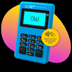 Maquininha de Cartão Point Mini Chip original D1755 - comprar online