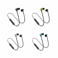 Fone De Ouvido Magnético Com Bluetooth Estéreo Esportivo
