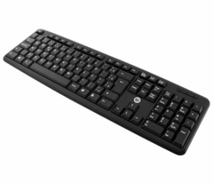 Teclado Bright 0014 Basic preto USB