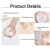 Kit Relógio Analógico Feminino Branco Gaiety e Pulseira na internet