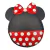 Bolsa de ombro transversal com Personagens Mickey e Minnie Tamanho Pequeno Infantil