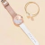 Kit Relógio Analógico Feminino Branco Gaiety e Pulseira - comprar online