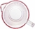 Jarra de Vidro Coração Borda Rosa 1L - Lyor - comprar online