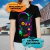 Camiseta Inteligência Artificial Abstrata Viajante Galático
