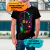 Camiseta Inteligência Artificial Abstrata Viajante Galático - comprar online