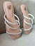 Rasteira luxo manta strass - comprar online