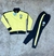 Conjunto de invierno campera y pantalon Manchester city amarillo 2024