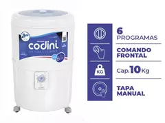 Combo Codini Lavado Lavarropas Silent 4051 + Secarropas - Galaxia
