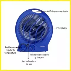 Caloventor eléctrico 2000w - Oryx - CL002w en internet