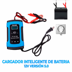 12v Mantenedor Cargador Inteligente Batería Auto Moto Bote - comprar en línea