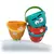 Brinquedo Infantil De Banho - Conjunto Mini Baldes Divertidos 3 Pçs | 3 anos+ - BABY CLOSET